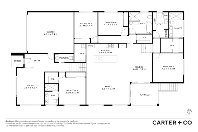 Floorplan of Homely house listing, 34 Churcher Crescent, Whitlam ACT 2611