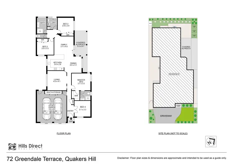 Floorplan of Homely house listing, 72 Greendale Terrace, Quakers Hill NSW 2763
