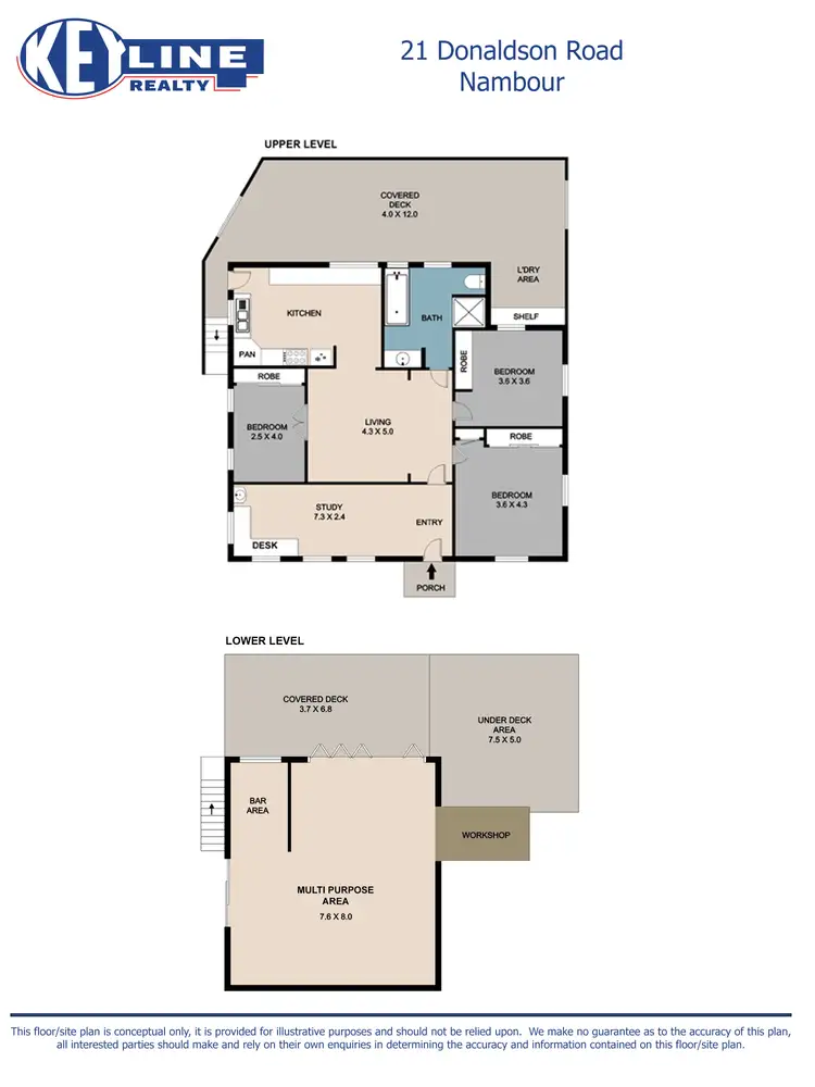Floorplan of Homely house listing, 21 Donaldson Road, Nambour QLD 4560