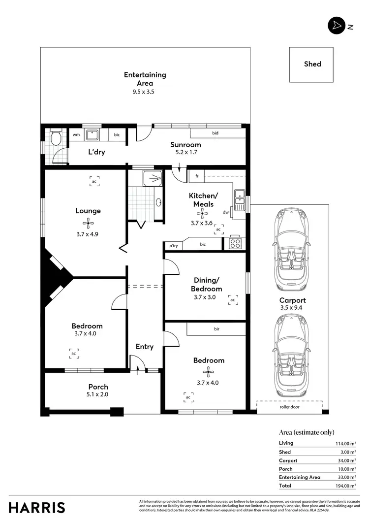 Floorplan of Homely house listing, 10 Owen Street, Seaton SA 5023