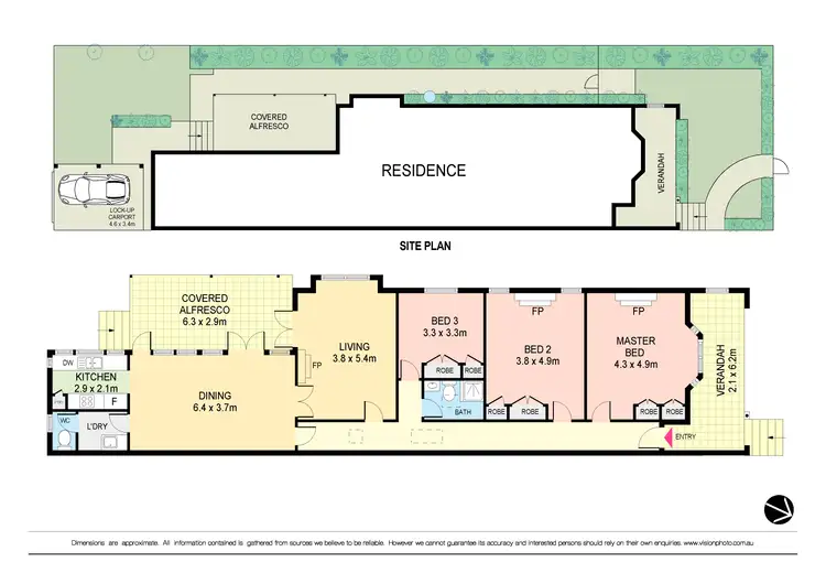 Floorplan of Homely house listing, 5 Keston Avenue, Mosman NSW 2088