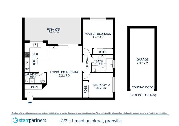 Floorplan of Homely apartment listing, 12/7-11 Meehan Street, Granville NSW 2142