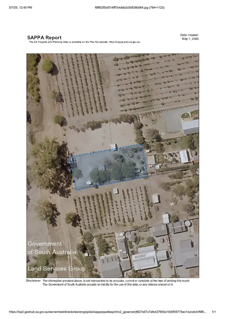 Floorplan of Homely land listing, LOT 13, 7853 Horrocks Highway, Penwortham SA 5453