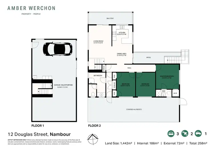 Floorplan of Homely house listing, 12 Douglas Street, Nambour QLD 4560