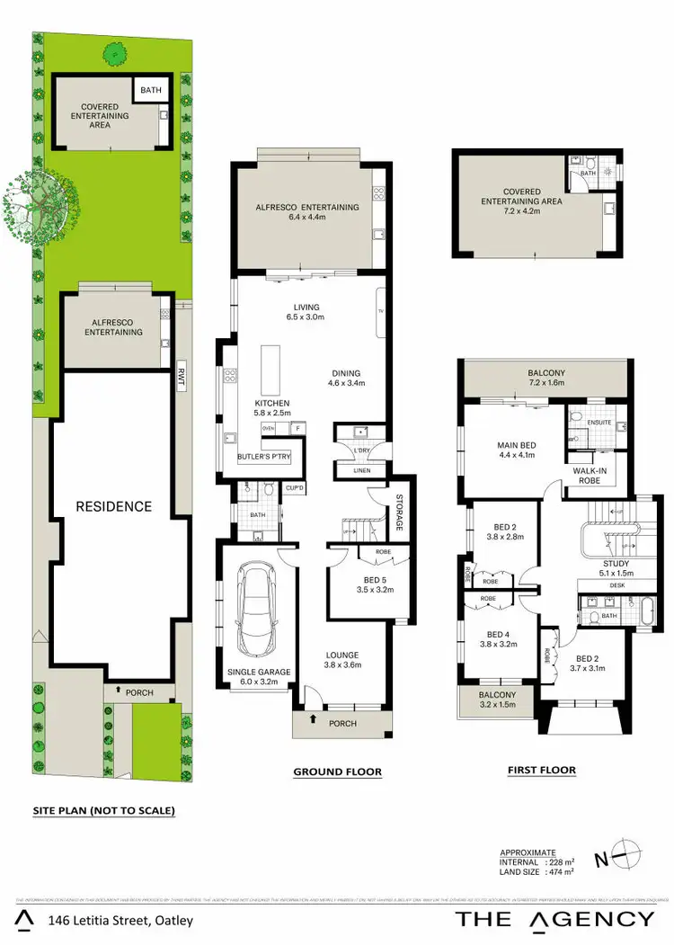Floorplan of Homely house listing, 146 Letitia Street, Oatley NSW 2223