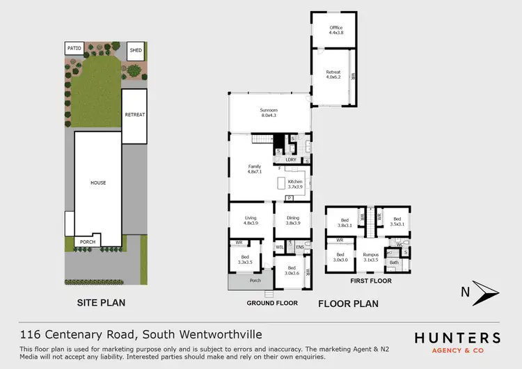 Floorplan of Homely house listing, 116 Centenary Road, South Wentworthville NSW 2145