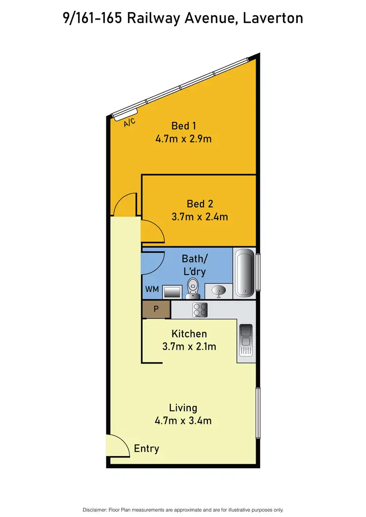 Floorplan of Homely house listing, 9/161 - 165 Railway Avenue, Laverton VIC 3028