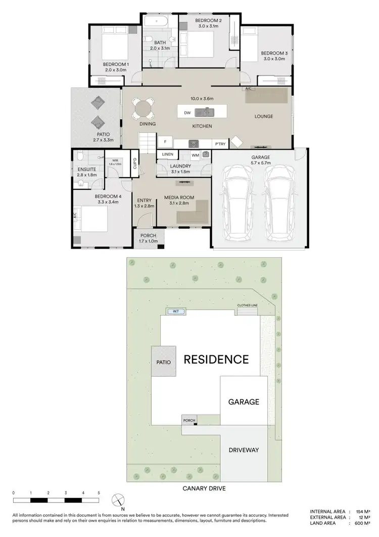 Floorplan of Homely house listing, 23 Canary Drive, Goonellabah NSW 2480