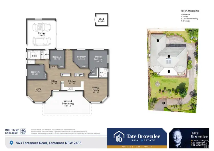 Floorplan of Homely house listing, 563 Terranora Road, Terranora NSW 2486