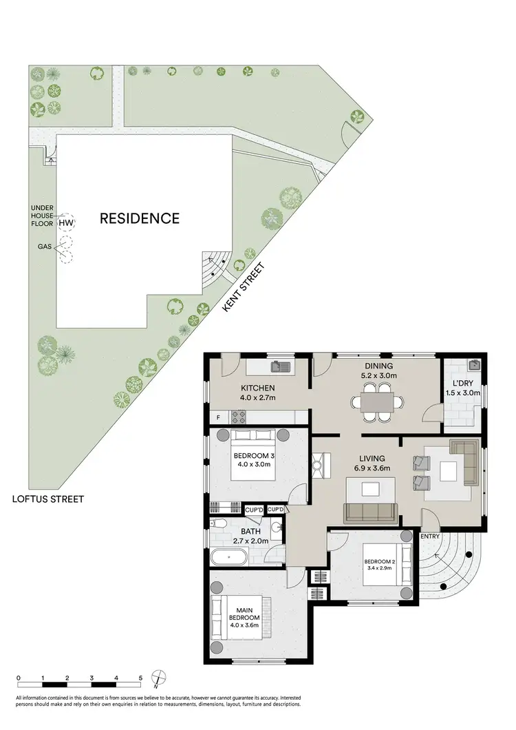 Floorplan of Homely house listing, 16 Kent Street, Nambucca Heads NSW 2448