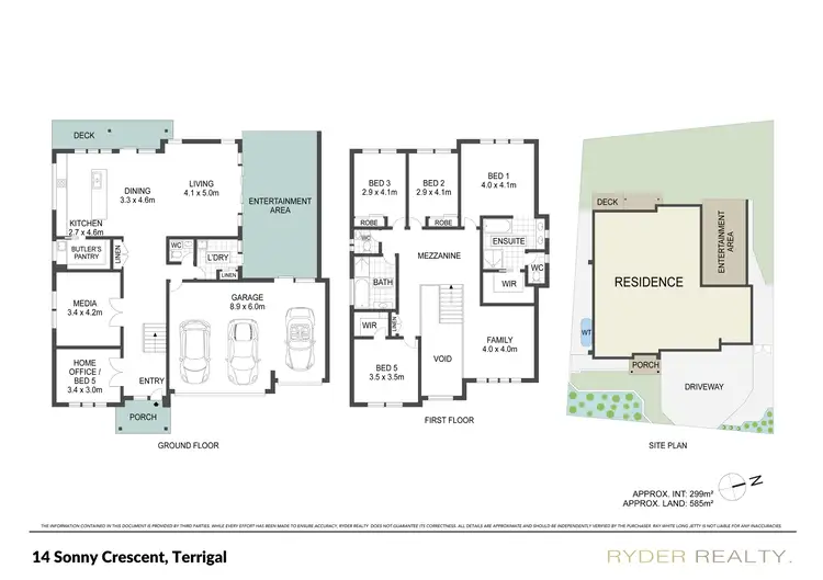 Floorplan of Homely house listing, 14 Sonny Crescent, Terrigal NSW 2260