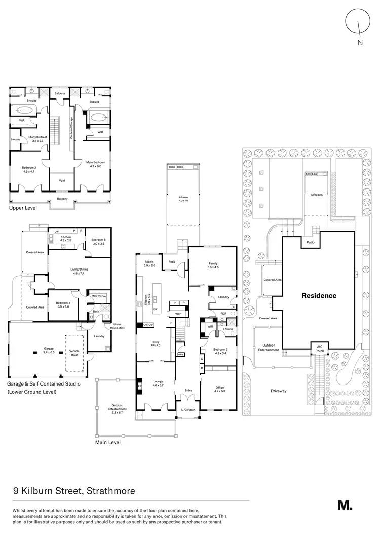 Floorplan of Homely house listing, 9 Kilburn Street, Strathmore VIC 3041