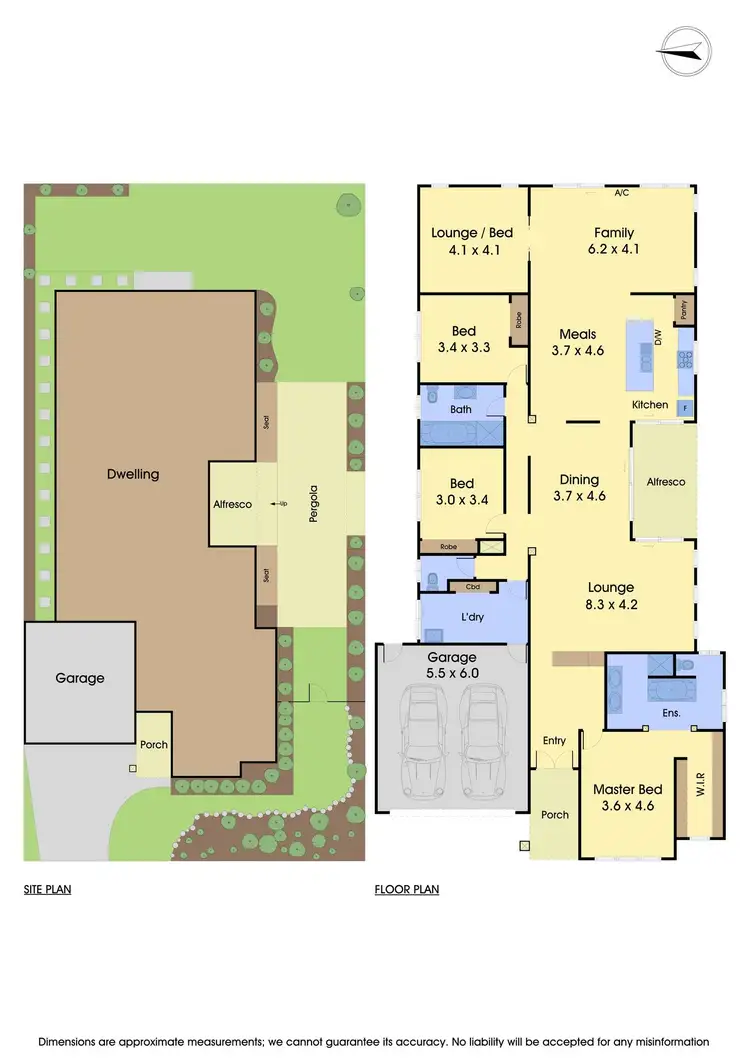 Floorplan of Homely house listing, 4 Lady Peel Rise, Doreen VIC 3754