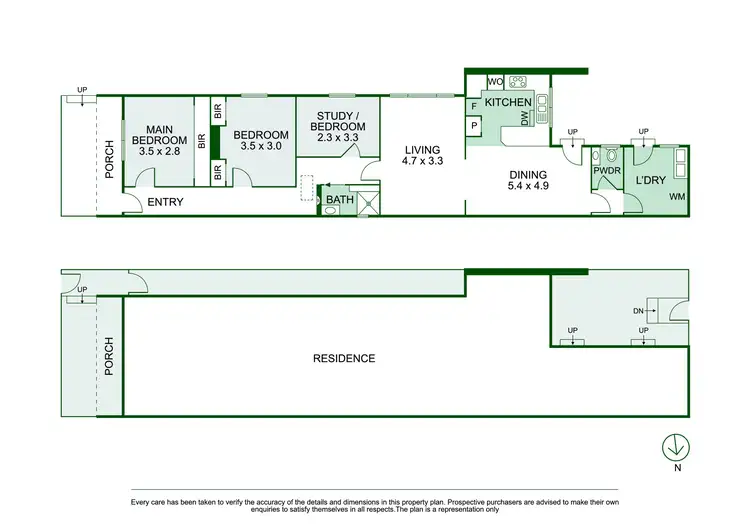 Floorplan of Homely house listing, 85 Bendigo Street, Prahran VIC 3181