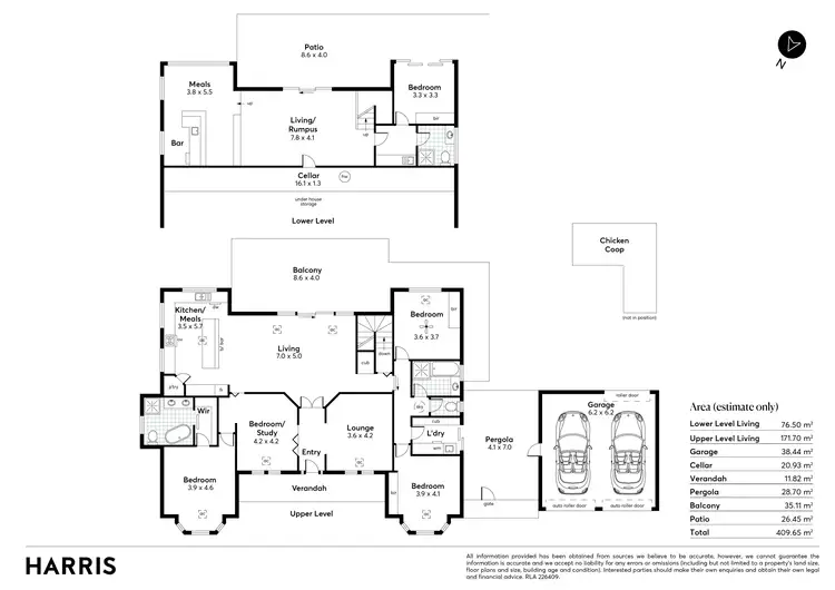 Floorplan of Homely house listing, 9 Ti Tree Road, Hawthorndene SA 5051