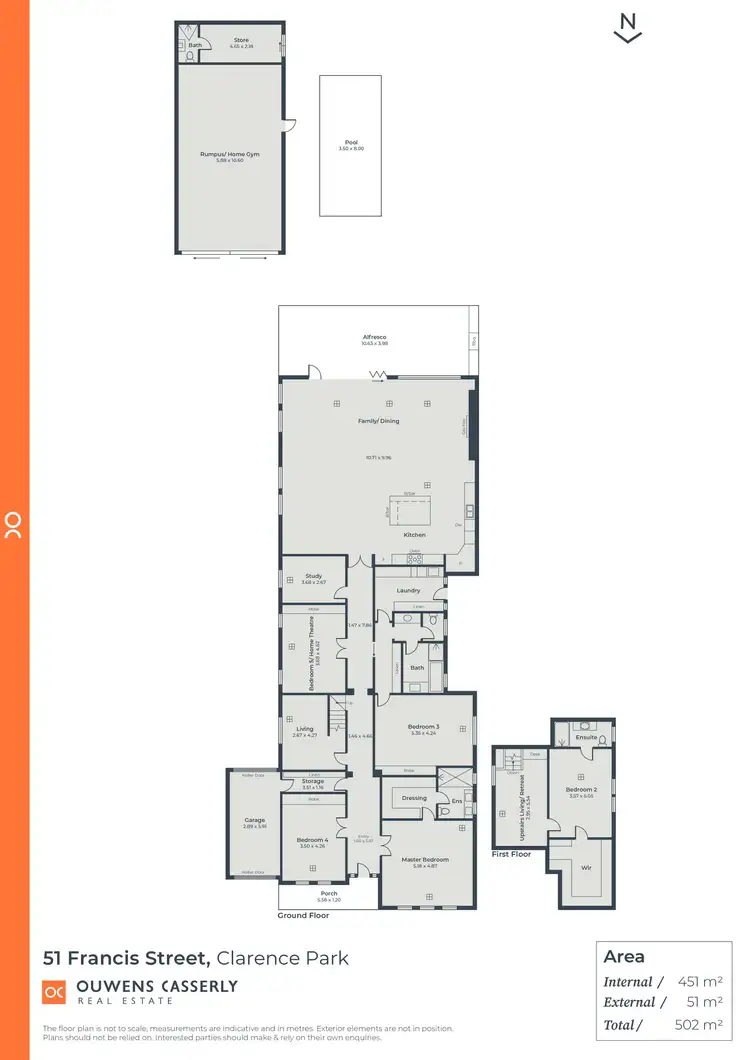 Floorplan of Homely house listing, 51 Francis Street, Clarence Park SA 5034