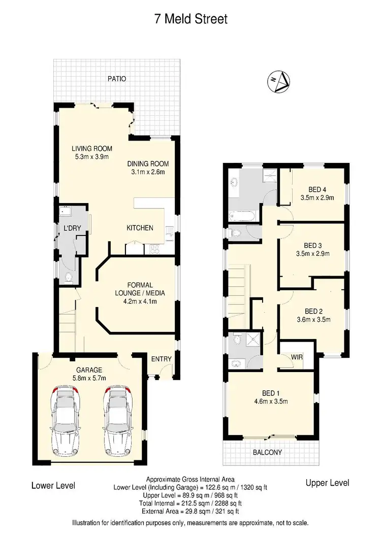 Floorplan of Homely house listing, 7 Meld Street, Durack QLD 4077