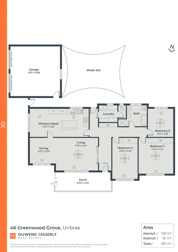 Floorplan of Homely house listing, 46 Greenwood Grove, Urrbrae SA 5064