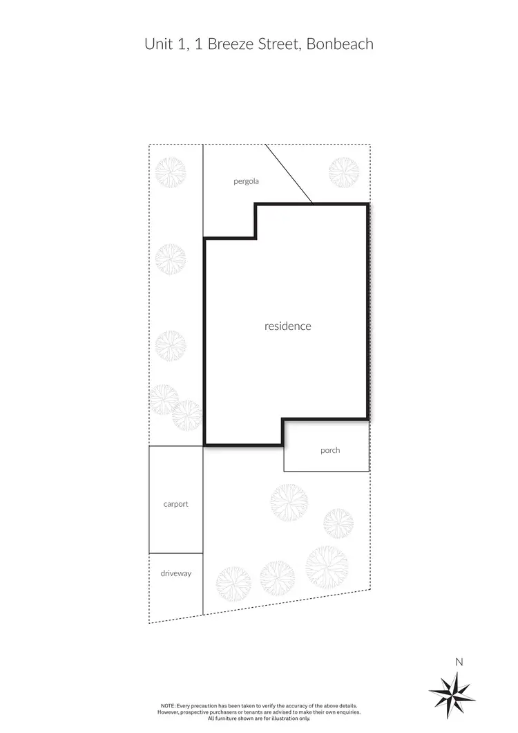 Floorplan of Homely house listing, 1/1 Breeze Street, Bonbeach VIC 3196