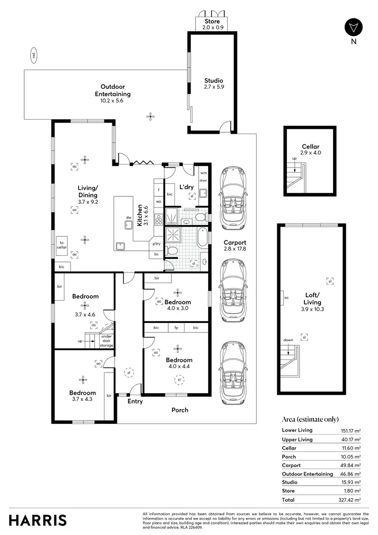 Floorplan of Homely house listing, 8 Main Avenue, Frewville SA 5063