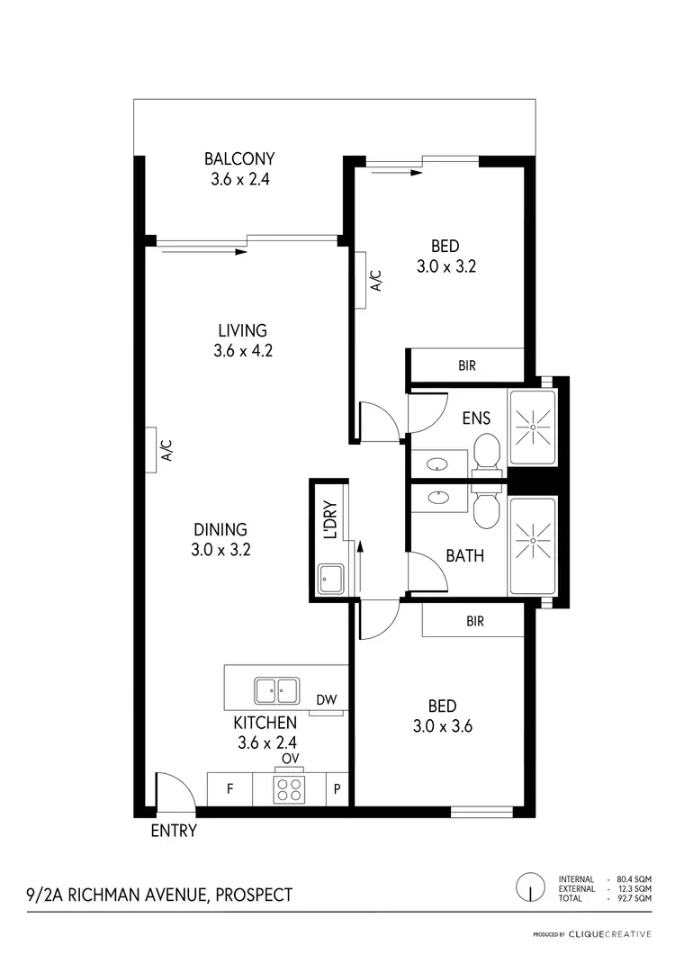 Floorplan of Homely house listing, 9/2A Richman Avenue, Prospect SA 5082