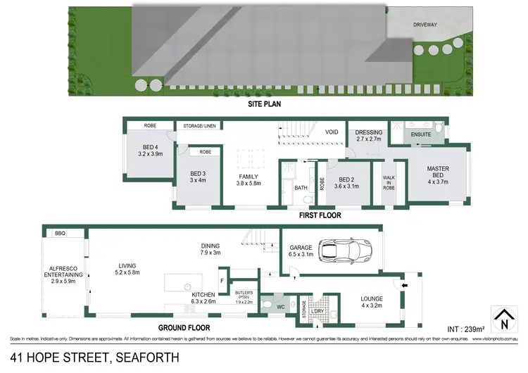 Floorplan of Homely house listing, 41 Hope Street, Seaforth NSW 2092