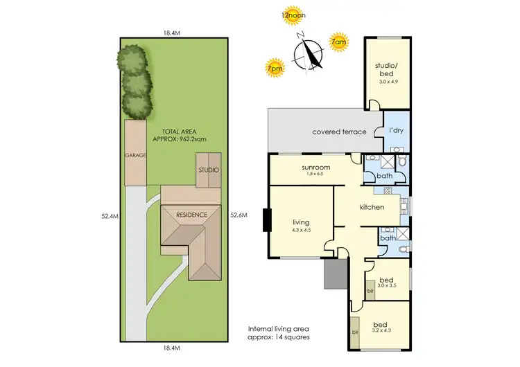 Floorplan of Homely house listing, 7 Fairway Street, Frankston VIC 3199