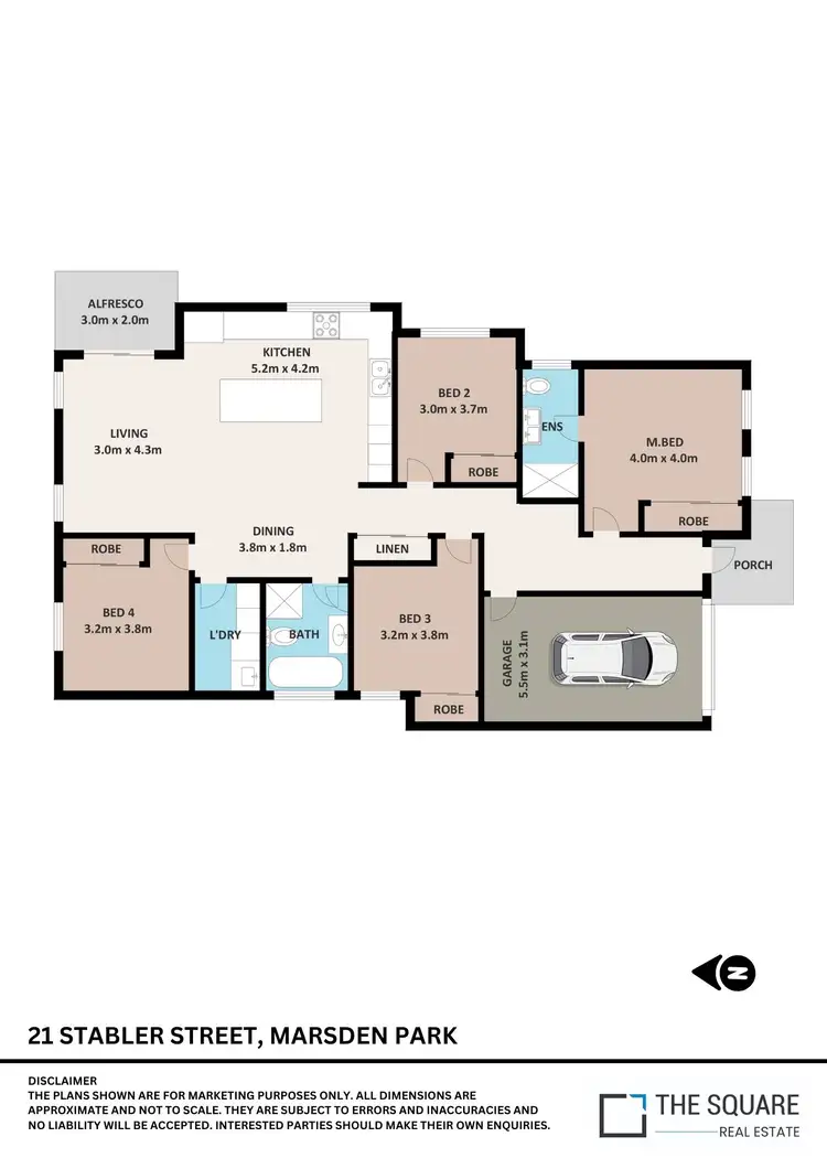 Floorplan of Homely house listing, 21 Stabler Street, Marsden Park NSW 2765