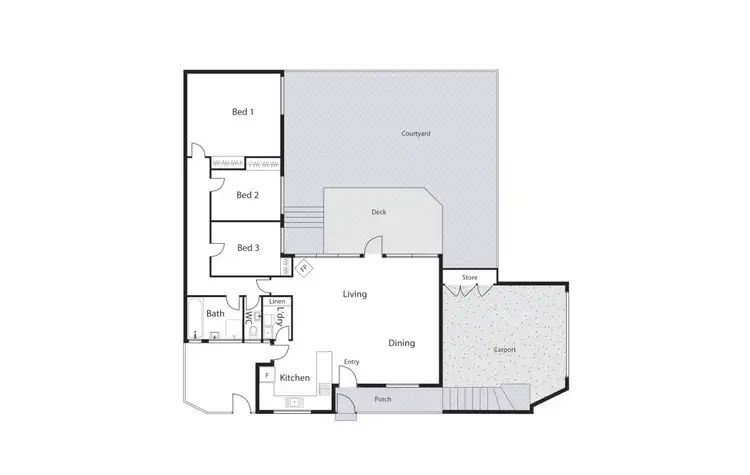 Floorplan of Homely house listing, 14 McMinn Close, Swinger Hill ACT 2606