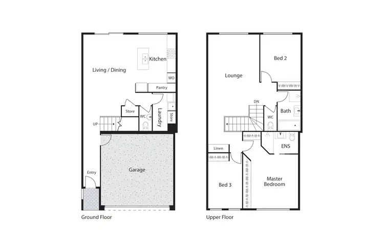 Floorplan of Homely townhouse listing, 20/20 Helpmann Street, Bonython ACT 2905