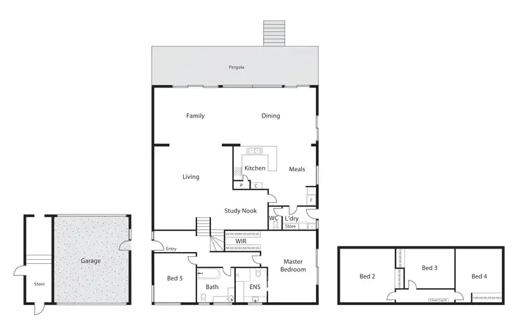 Floorplan of Homely house listing, 13 Holden Crescent, Wanniassa ACT 2903