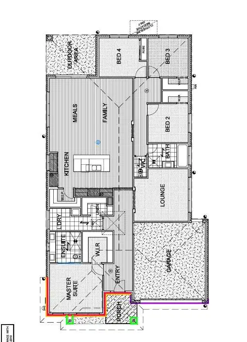 Floorplan of Homely house listing, 438 Mandalay Circuit, Beveridge VIC 3753