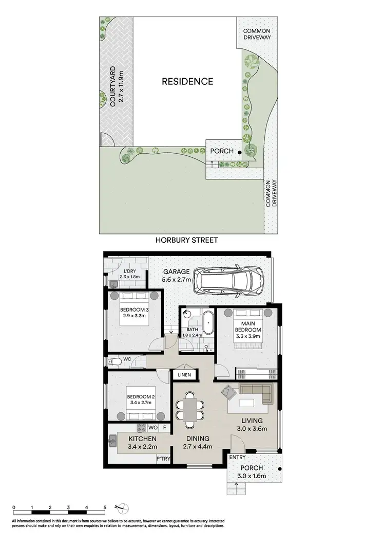 Floorplan of Homely villa listing, 1/7 Horbury Street, Sans Souci NSW 2219