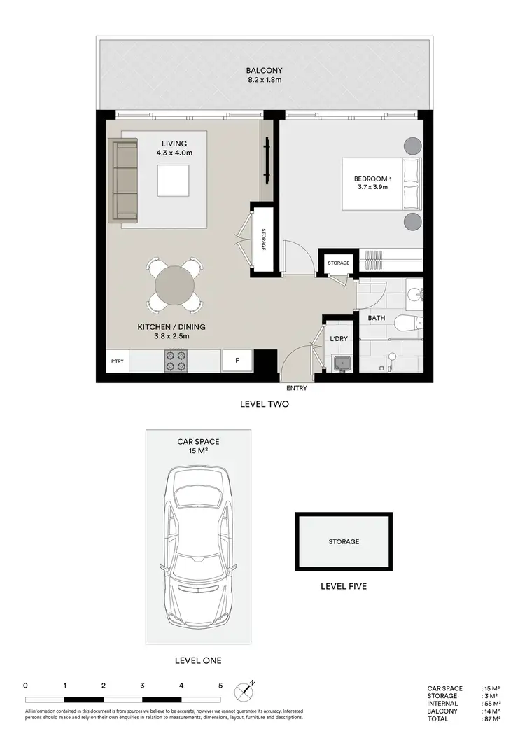 Floorplan of Homely apartment listing, 220/14B Anthony Road, West Ryde NSW 2114
