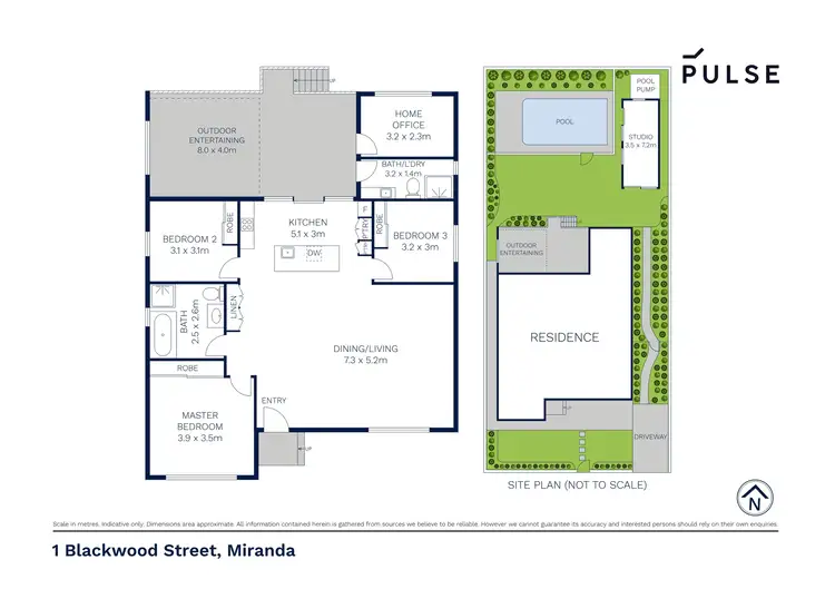 Floorplan of Homely house listing, 1 Blackwood Street, Miranda NSW 2228