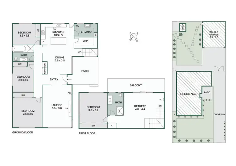 Floorplan of Homely house listing, 10 Yalambee Avenue, Aspendale VIC 3195
