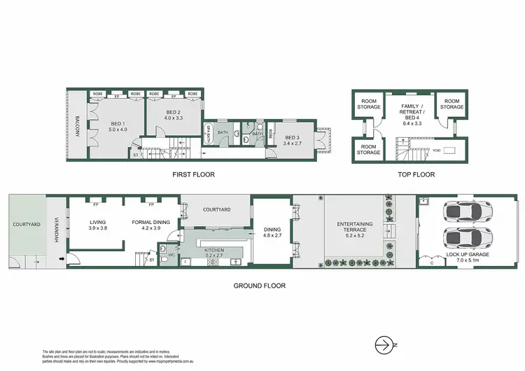 Floorplan of Homely house listing, 60 Ernest Street, Crows Nest NSW 2065