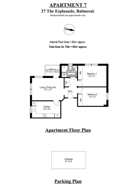 Floorplan of Homely unit listing, 7/27 The Esplanade, Mosman NSW 2088