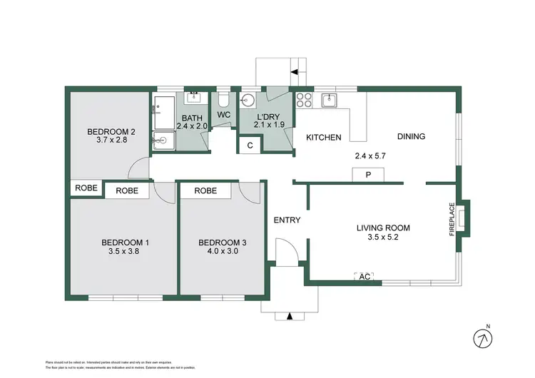 Floorplan of Homely house listing, 48 Belar Avenue, Frankston VIC 3199