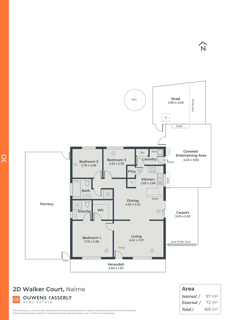 Floorplan of Homely house listing, 2D Walker Court, Nairne SA 5252