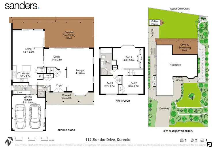 Floorplan of Homely house listing, 112 Siandra Drive, Kareela NSW 2232