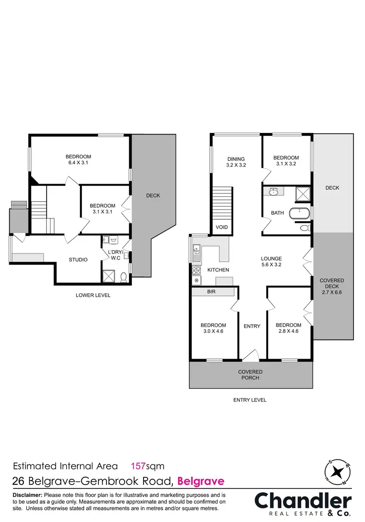 Floorplan of Homely house listing, 26 Belgrave-Gembrook Road, Belgrave VIC 3160