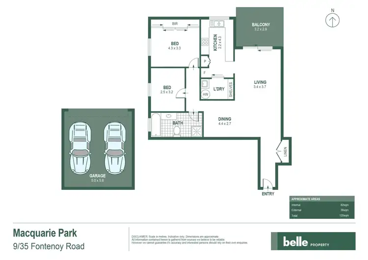 Floorplan of Homely apartment listing, 9/35 Fontenoy Road, Macquarie Park NSW 2113