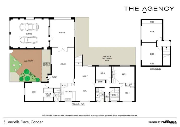 Floorplan of Homely house listing, 5 Landells Place, Conder ACT 2906