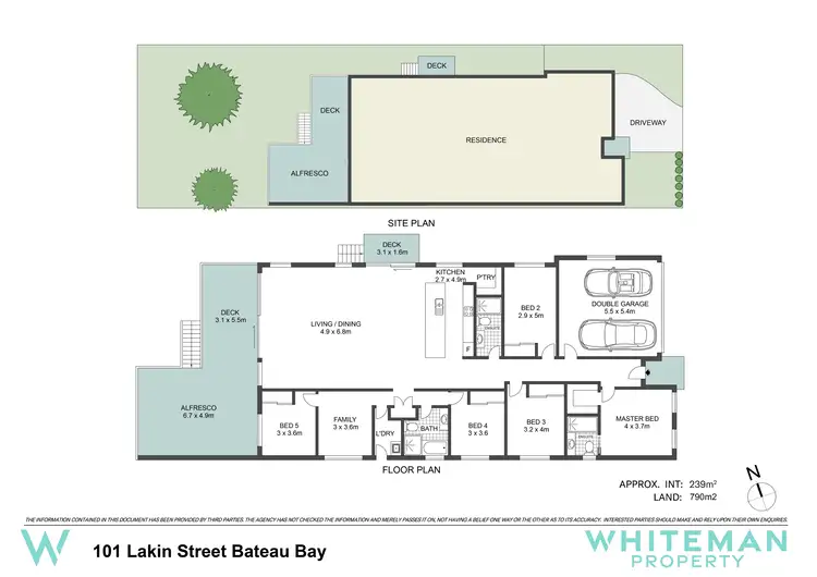Floorplan of Homely house listing, 101 Lakin Street, Bateau Bay NSW 2261