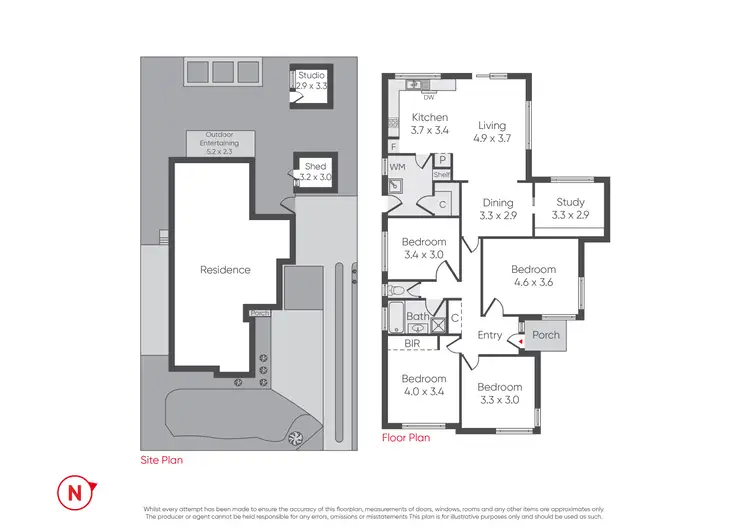 Floorplan of Homely house listing, 73 McIntyre Drive, Altona VIC 3018