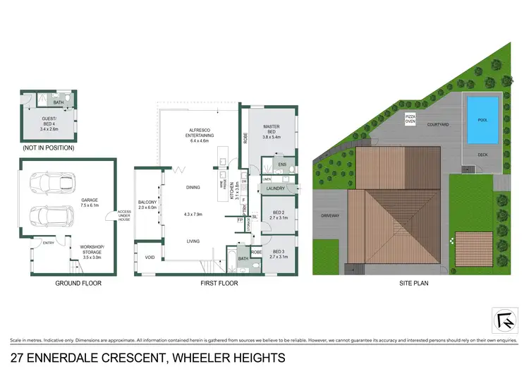 Floorplan of Homely house listing, 27 Ennerdale Crescent, Wheeler Heights NSW 2097