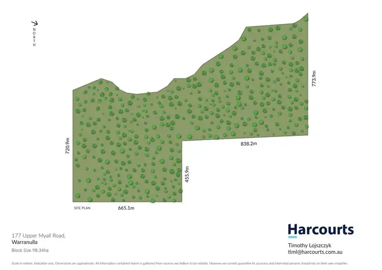 Floorplan of Homely land listing, LOT 177 Upper Myall Road, Warranulla NSW 2423