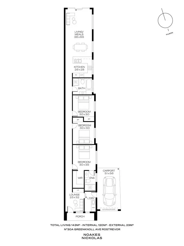 Floorplan of Homely house listing, 30A Greenknoll Avenue, Rostrevor SA 5073