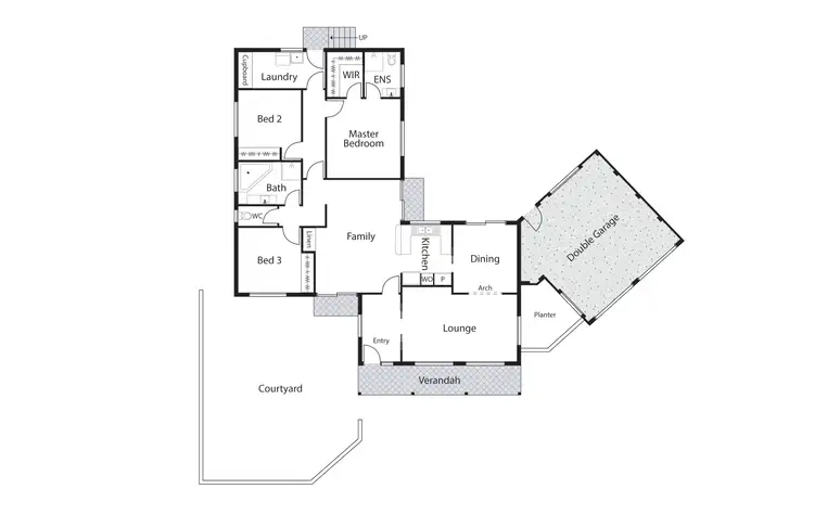 Floorplan of Homely house listing, 10 Rule Street, Isaacs ACT 2607
